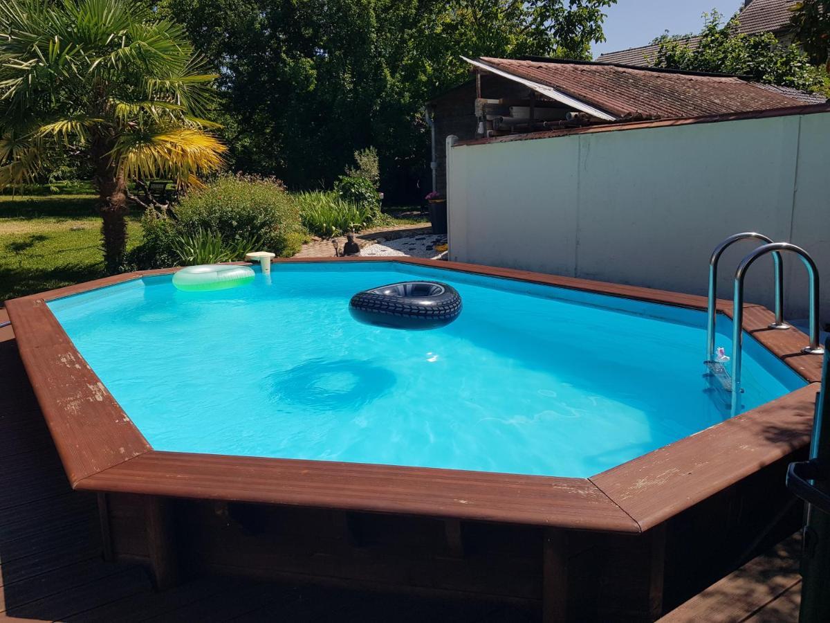 2 Chambres D 'Hotes Chez Un Particulier Avec Piscine Saint-Leu-la-Foret Exterior foto